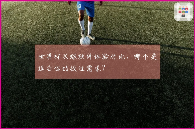 世界杯买球软件体验对比，哪个更适合你的投注需求？