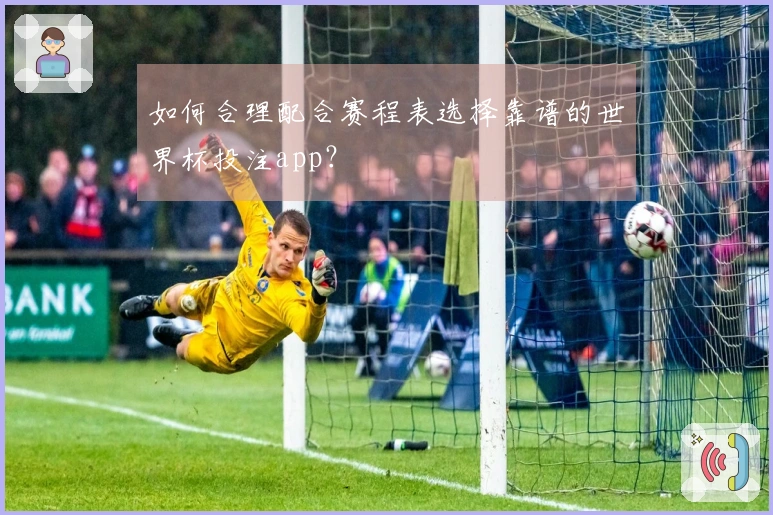 如何合理配合赛程表选择靠谱的世界杯投注app？