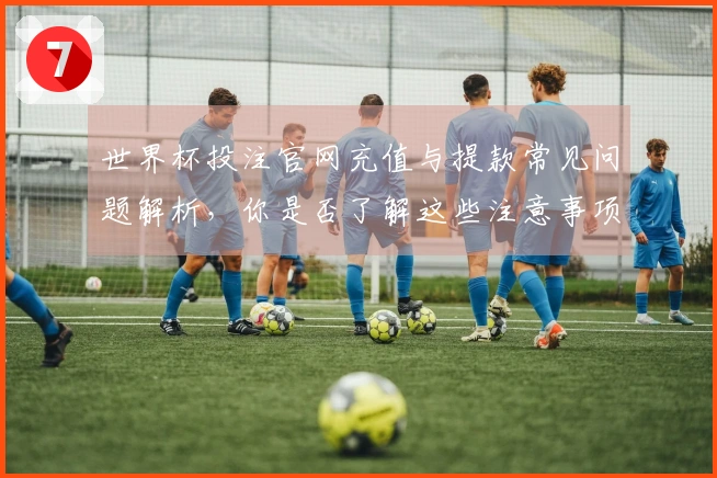 世界杯投注官网充值与提款常见问题解析，你是否了解这些注意事项？