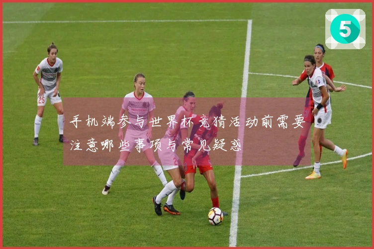 手机端参与世界杯竞猜活动前需要注意哪些事项与常见疑惑